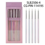 SET DE PINCEL DE SILICONA CON DOTTING 5PCS
