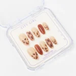 PRESS ON NAILS ALMENDRA ANIMAL PRINT