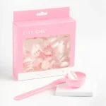 MASCARILLAS COMPRIMIDAS 30U + MINI BOWL Y ESPATULA – CITY GIRL