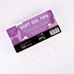 CAJA U?AS SOFT GEL 600PCS SQUARE CITY GIRL