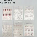 STICKERS PARA U?AS DE MO?O