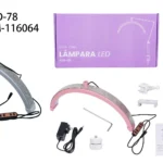 LAMPARA MEDIA LUNA CON SOPORTE